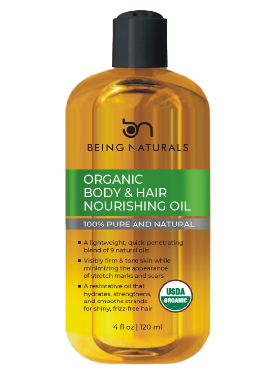 Naturals Organic Hair & Body Oil