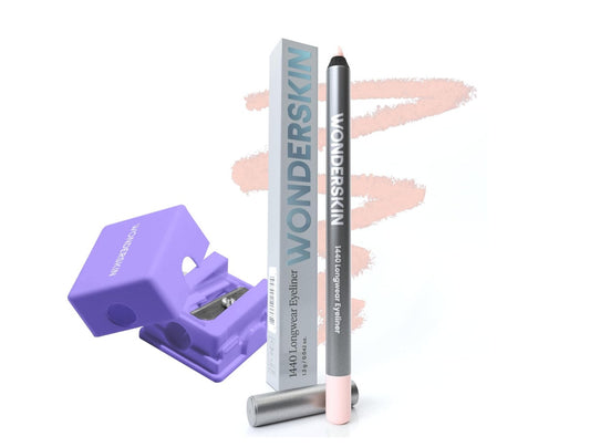 Wonderskin 1440 Longwear Pink Eyeliner Pencil with Sharpener - ICING