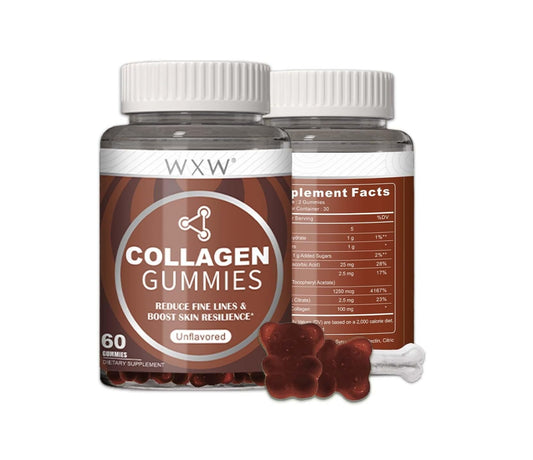 Collagen Peptides Gummies - Unflavored - 60 pcs