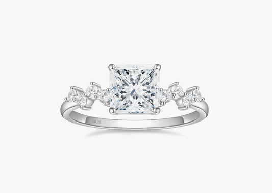 Engagement Rings for Women, Cubic Zirconia - Size 6