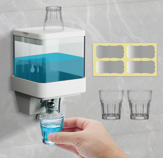 Mouthwash Dispenser for Bathroom