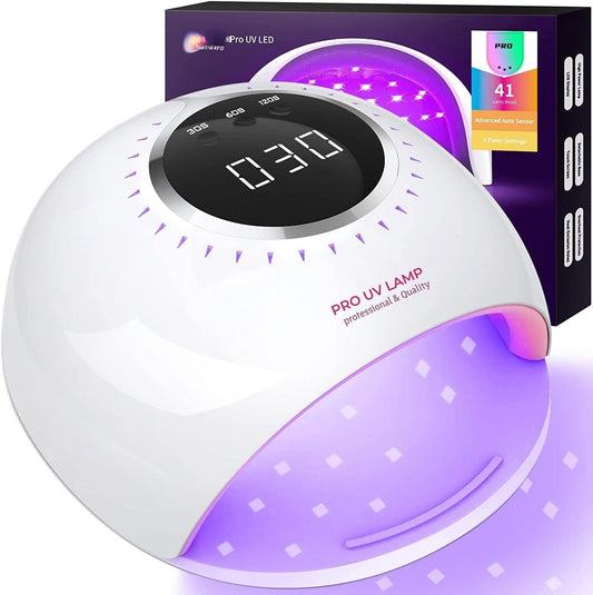 UV Nail Lamp, 41 LED Beads Quick Curing