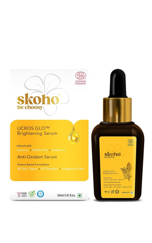 SKOHO - Vitamin C Face Serum with 98.932% Naturality | Reduces dark spots