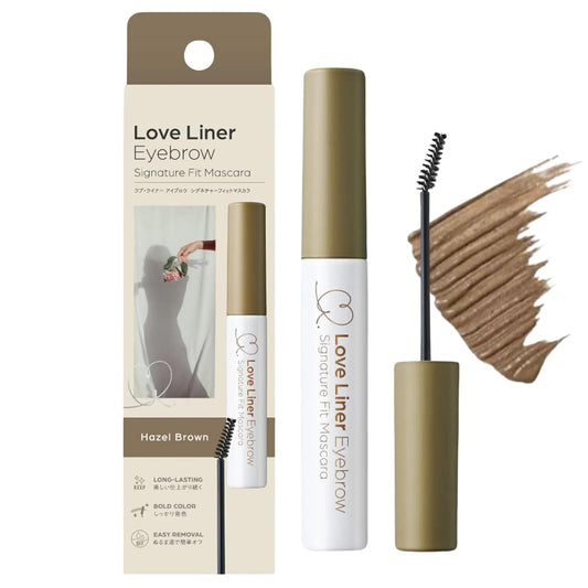 Eyebrow Mascara, Waterproof & Long-Lasting - Hazel Brown