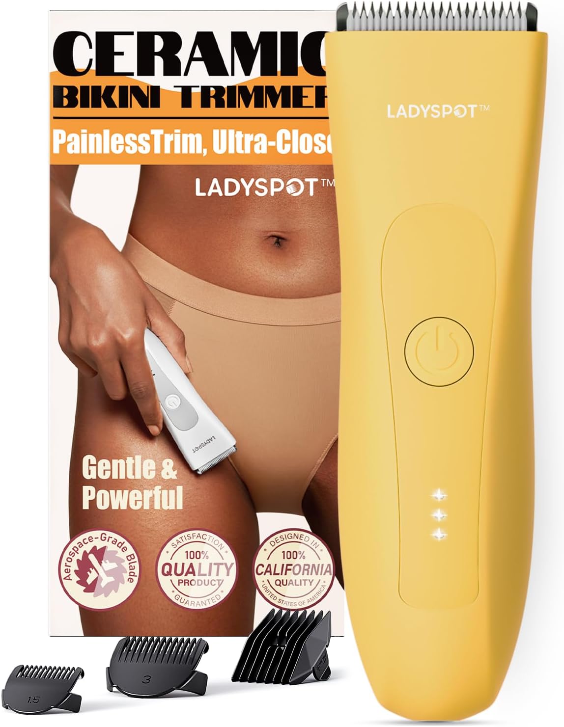 LADYSPOT Bikini Trimmer for Women Pubic Trimmer