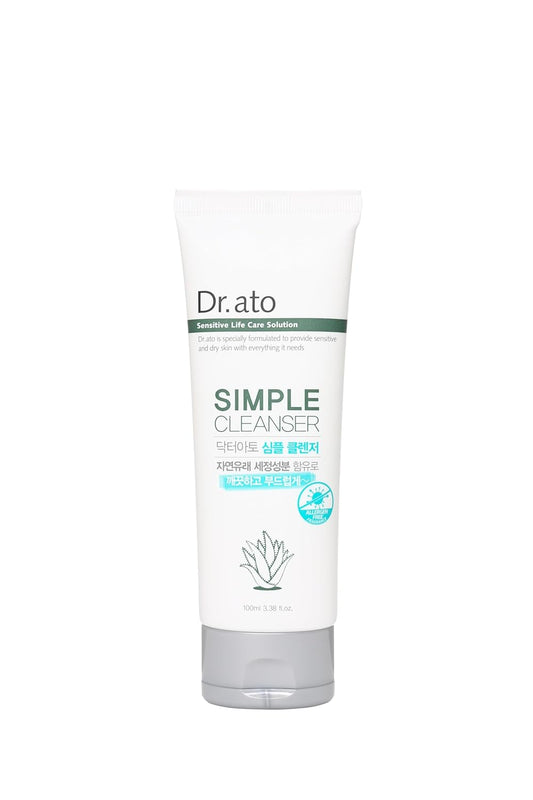 Simple Cleanser for Dry and Sensitive Skin - Hypoallergenic