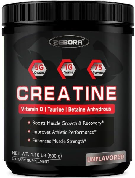 Creatine for Women and Men for Muscle Endurance by ZEBORA
