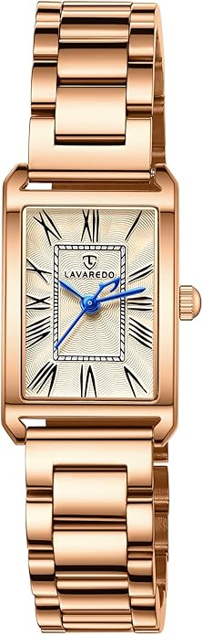 Watch Women's Bracelet Small Dainty  - Gold Rose