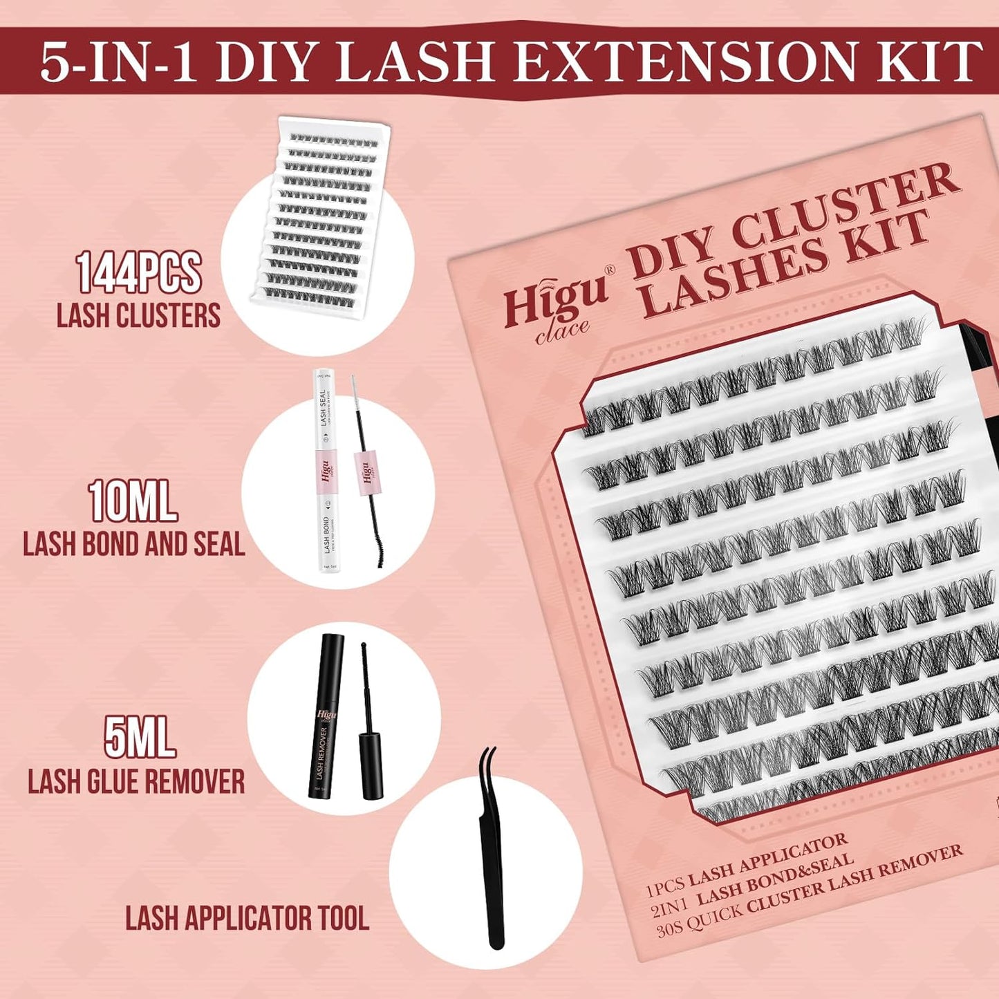 Lash Clusters DIY Eyelash Extension Kit