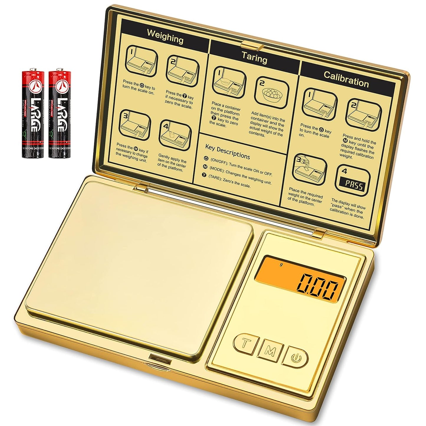 Scales Digital Weight Grams and oz, Small Jewelry Coin Powder