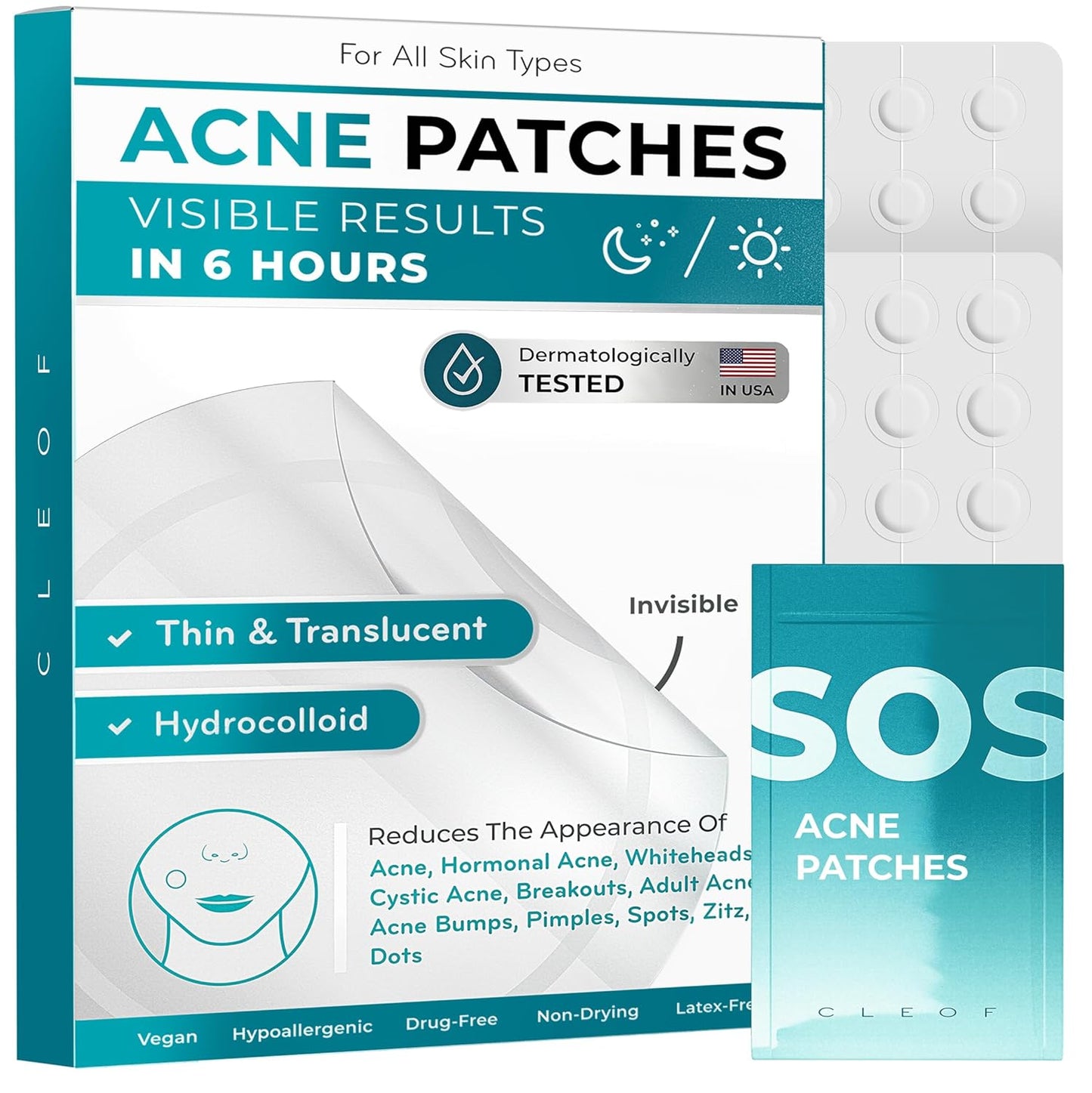 Pimple Patches for Face & Body -66 patches