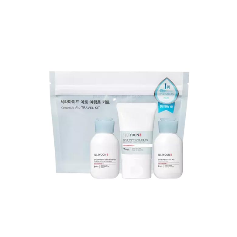 ILLIYOON Ceramide Ato Travel Kit (1 Set with 3 Pieces)