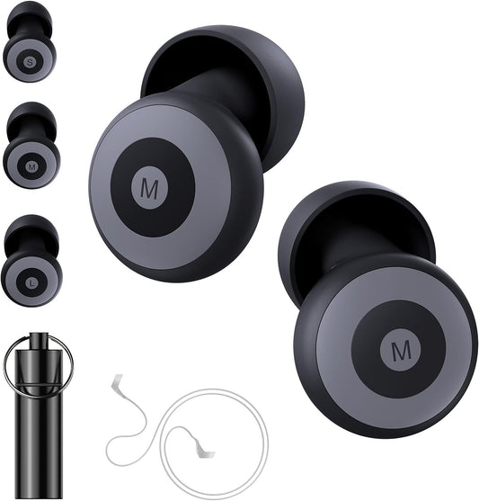 Ear Plugs for Sleep Noise Canceling - Black