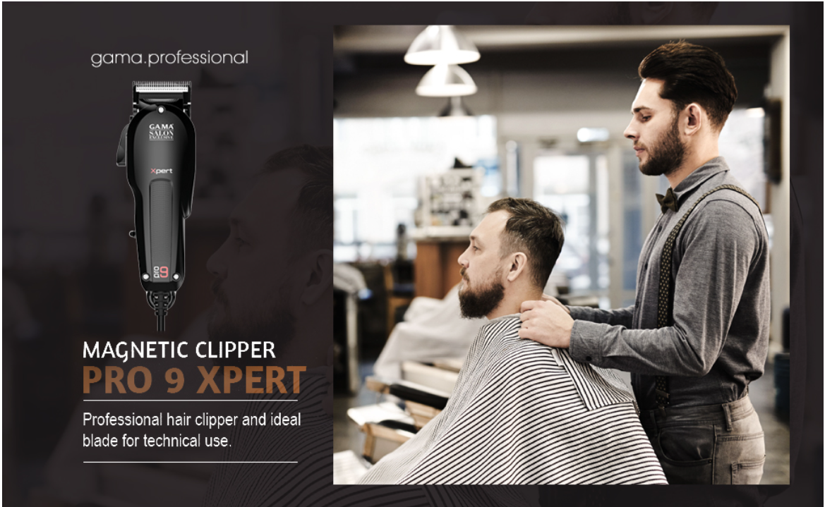 Hair Clipper- Salon Exclusive Pro 9 Xpert Professional Hair Clippers