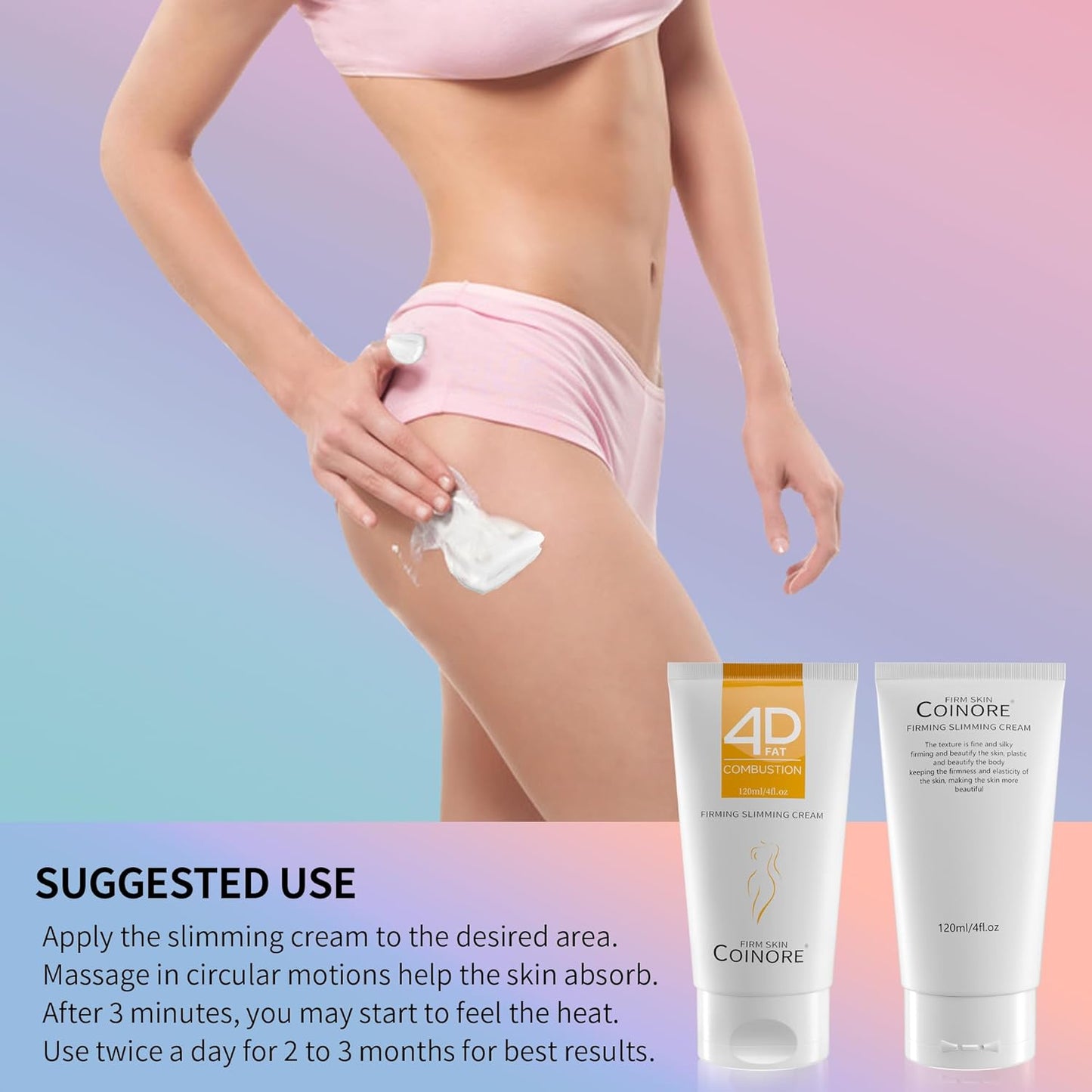 Slimming Cream - Thigh cream for tightening for Women and Men