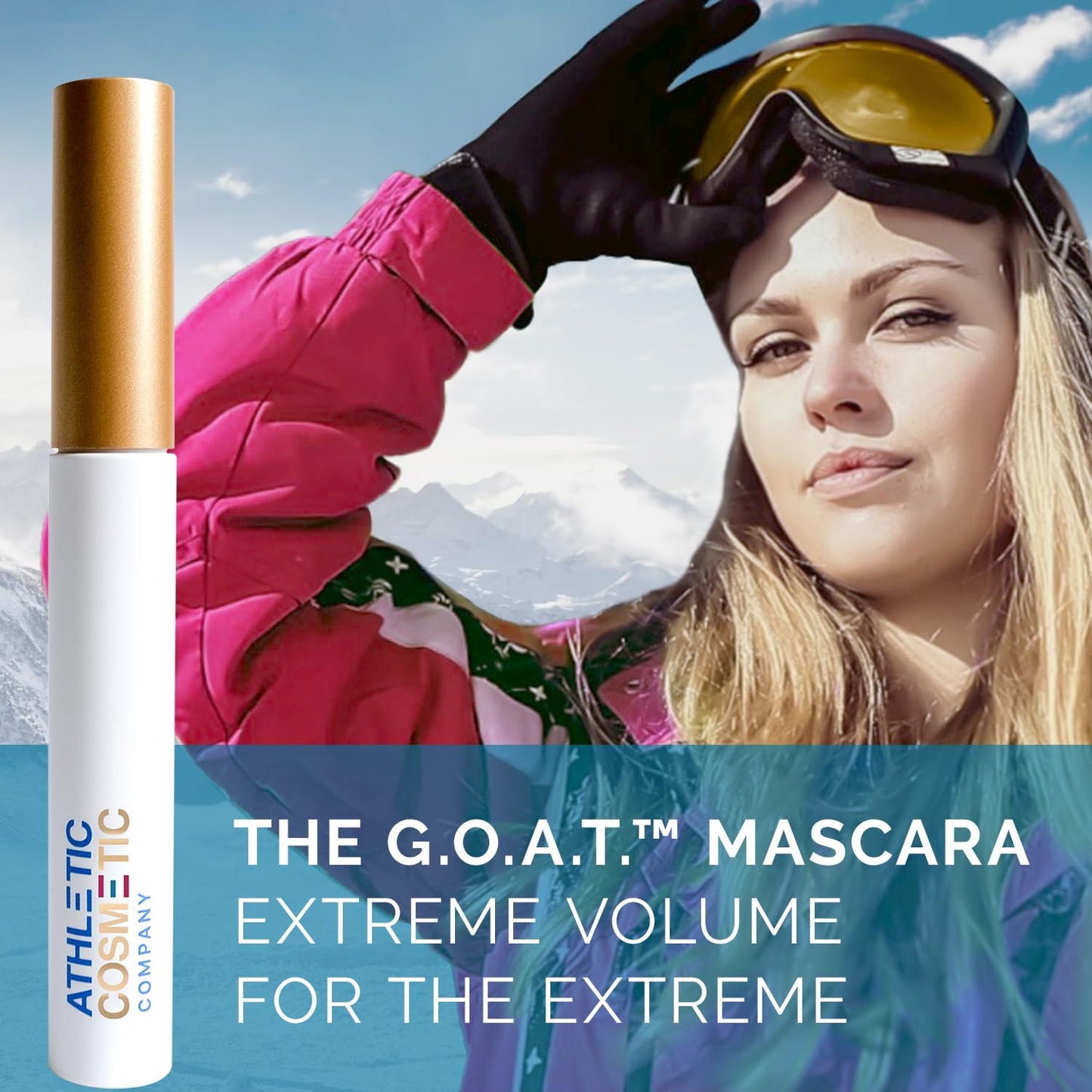 Athletic Cosmetic Company The G.O.A.T Waterproof Mascara