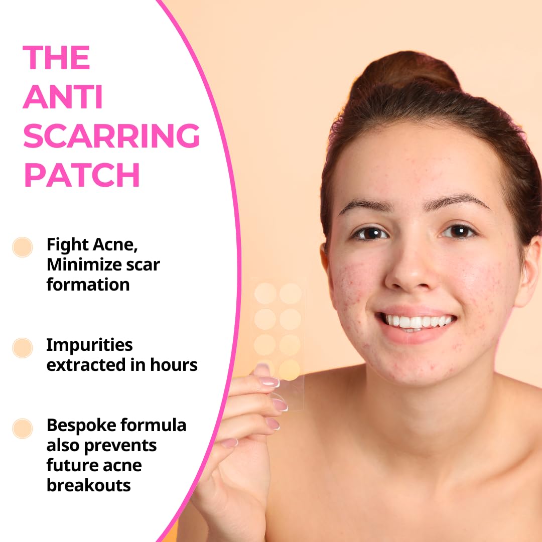 Pimple Patches for Face to Fight Acne & Minimize Scars (48 Patches)