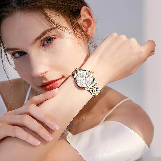 Watches for Women Two Tone,  Stainless Steel