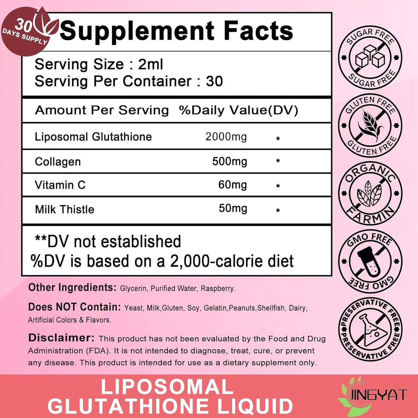 Liposomal Glutathione Supplement