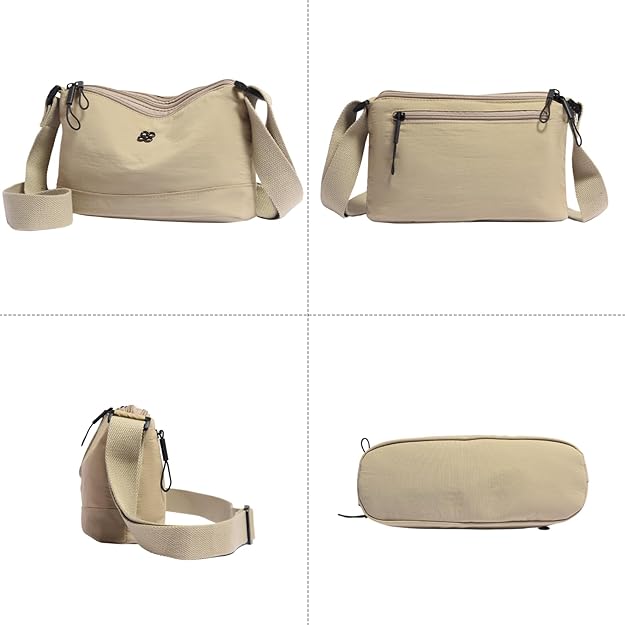 Crossbody Bags for Women, Small Causal -Beige