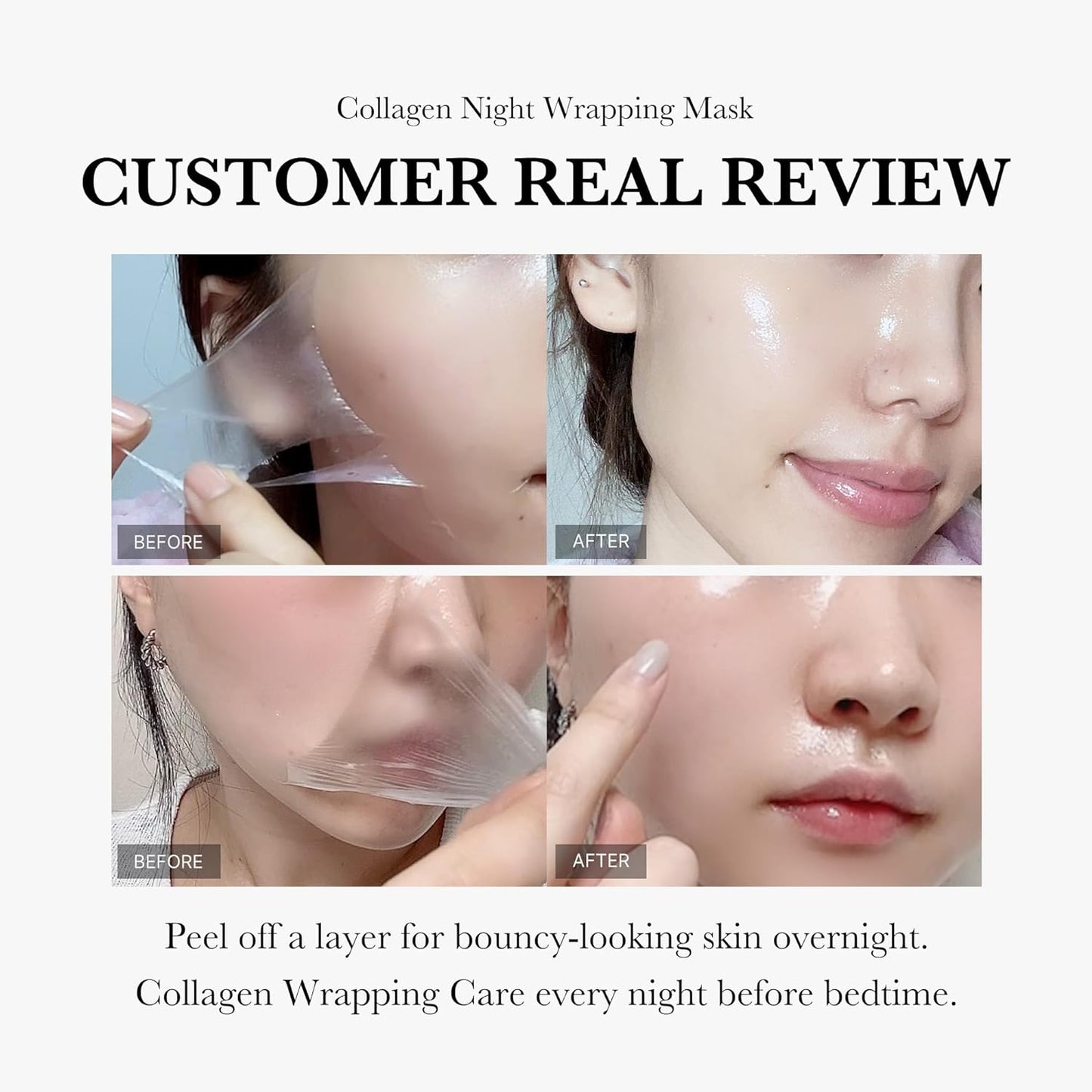 Medicube Collagen Overnight Wrapping Peel Off Facial Mask Pack