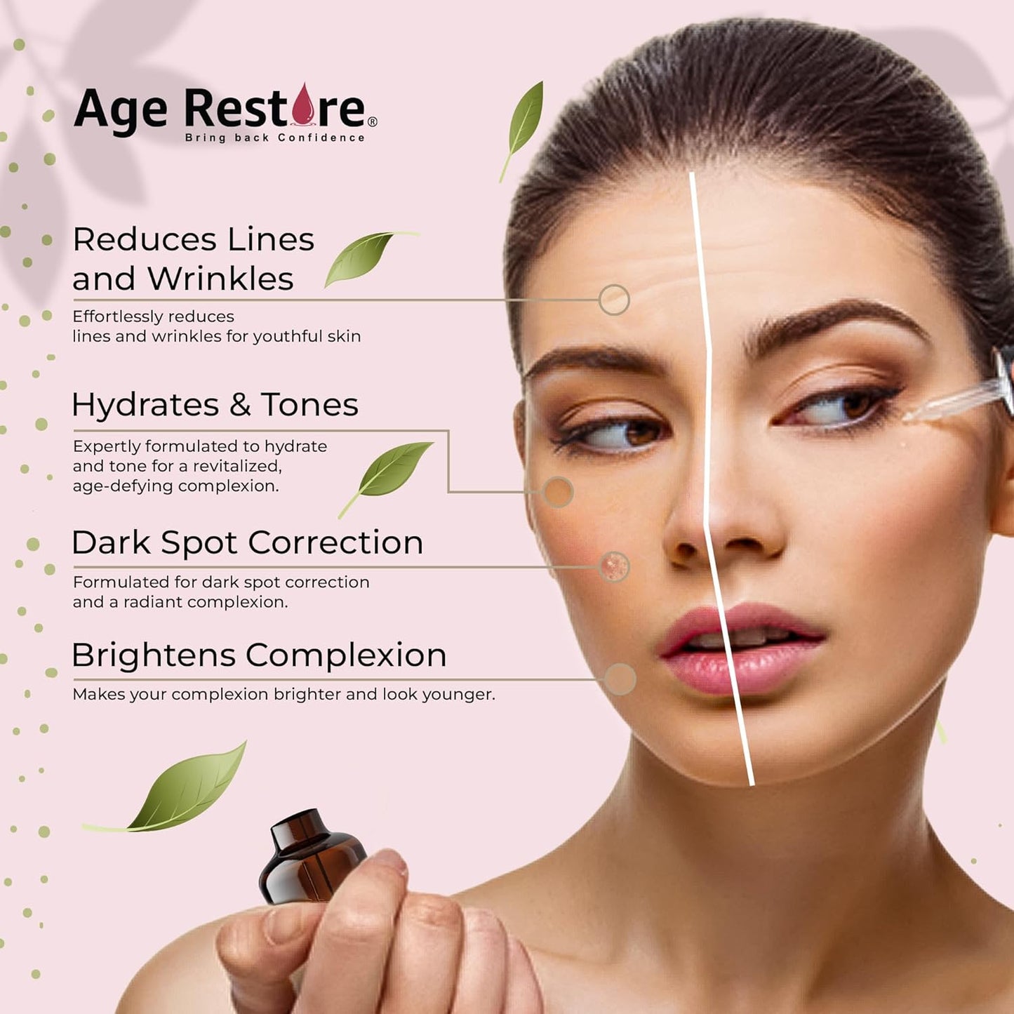 Face Serum Age Restore 20% Vitamin C  & E