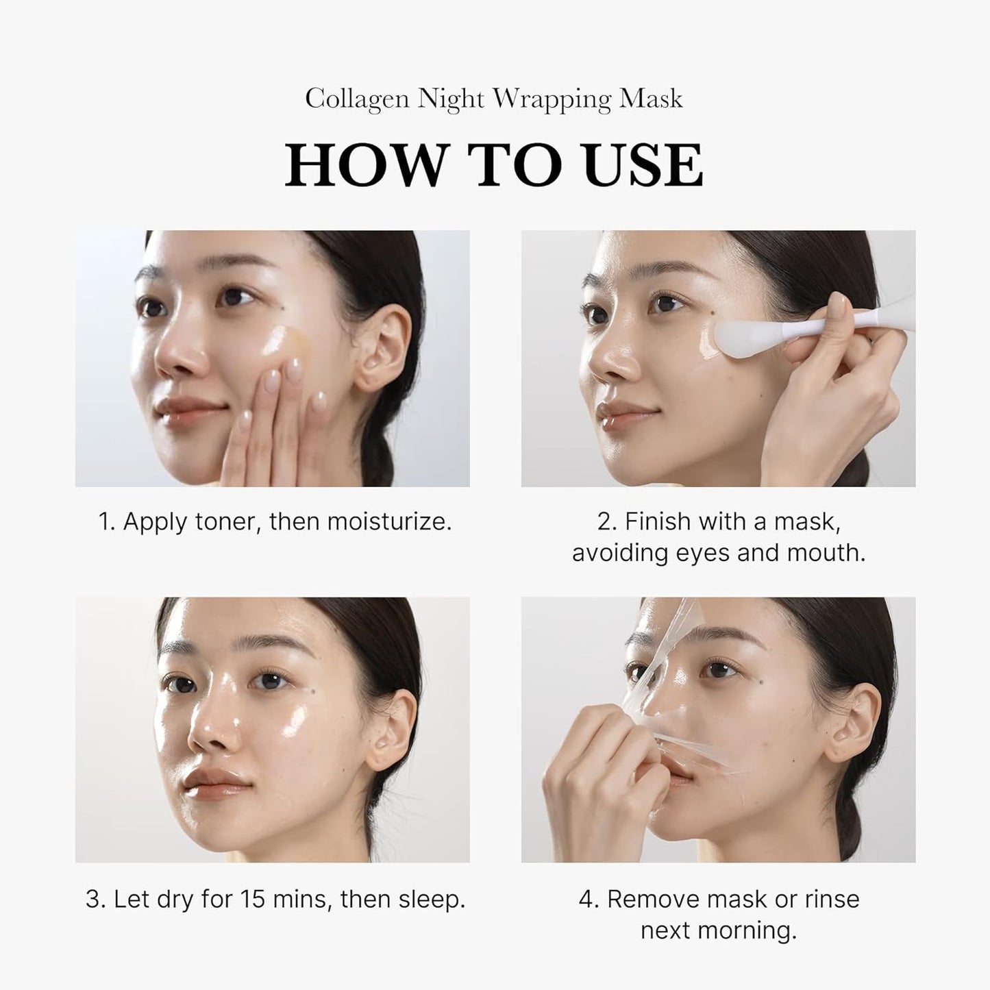 Medicube Collagen Overnight Wrapping Peel Off Facial Mask Pack