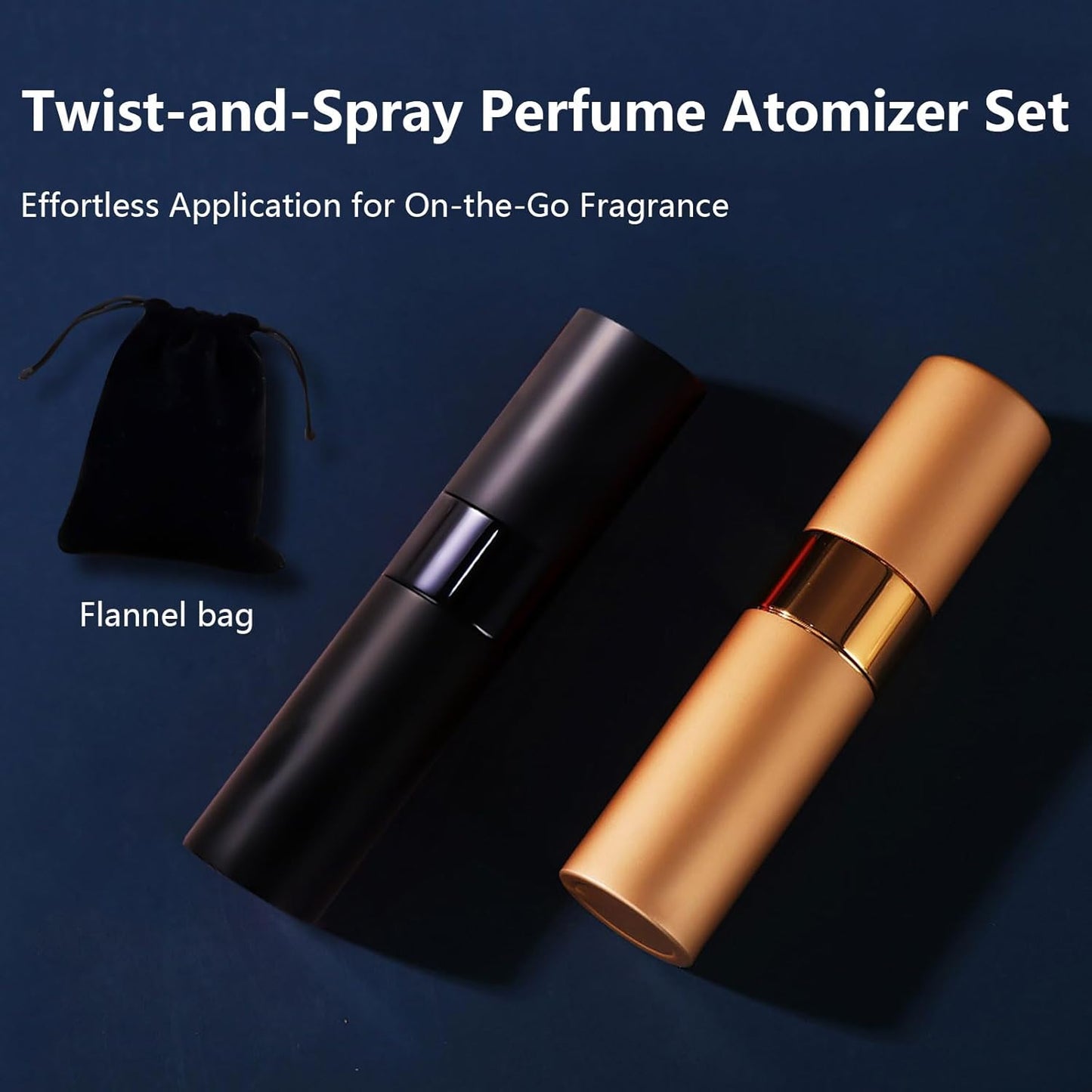 Travel Perfume Atomizer Refillable 8ML - 2 PCS