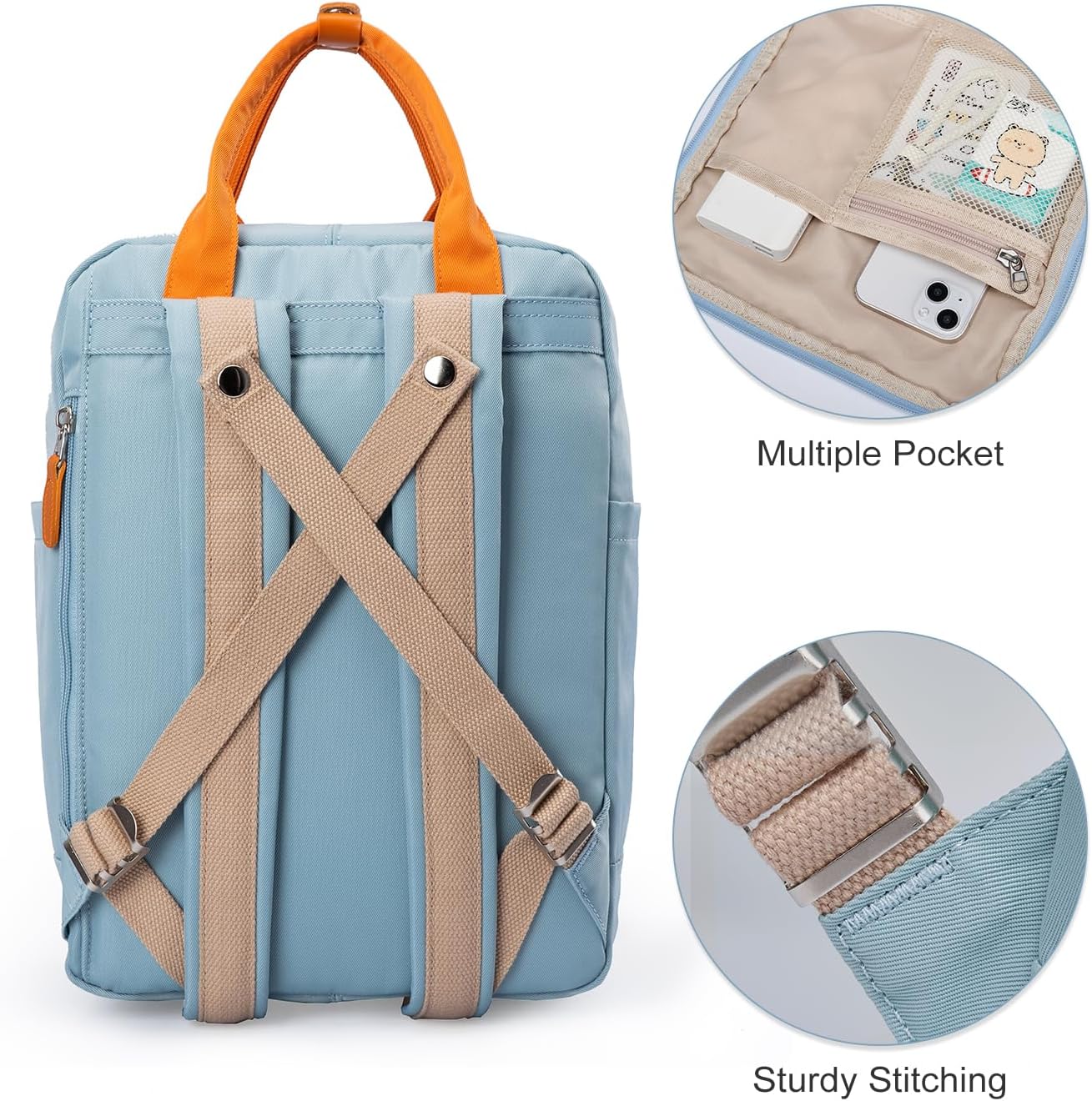 Backpack, Cute Small Bag Back Pack ,Fit 14inch Laptop.