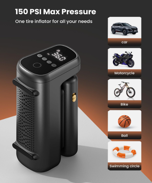 Portable Air Compressor Tire Inflator