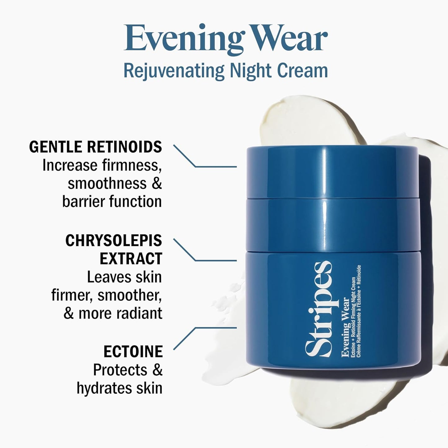 STRIPES by Naomi Watts - Evening Wear - Moisturizing Night Cream