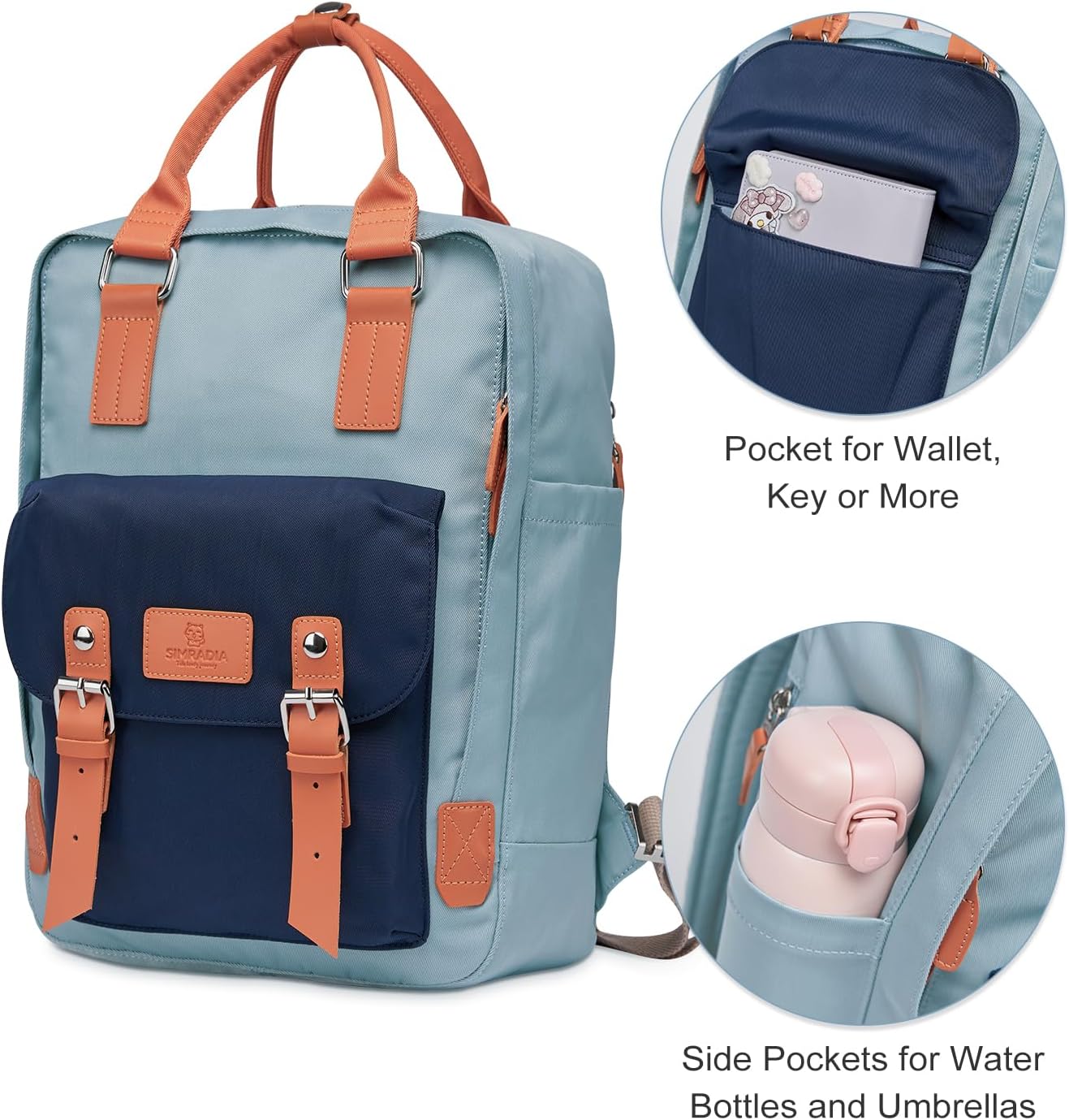 Backpack, Cute Small Bag Back Pack ,Fit 14inch Laptop.