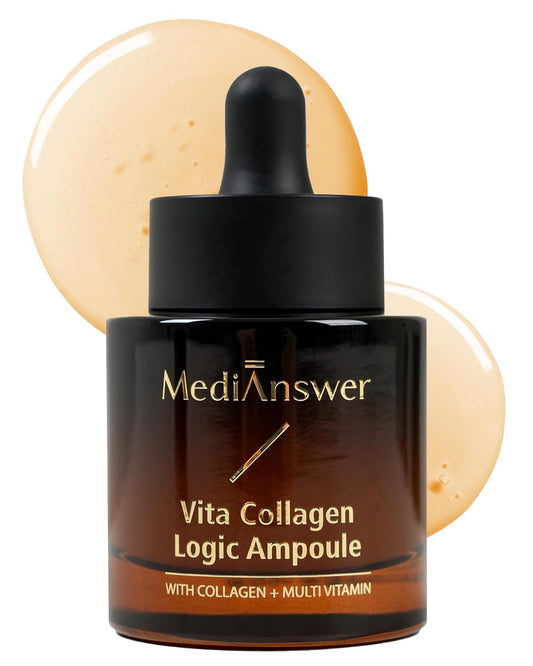 Vita Collagen Logic Ampoule - Korean Face Serum with 500Da French Collagen