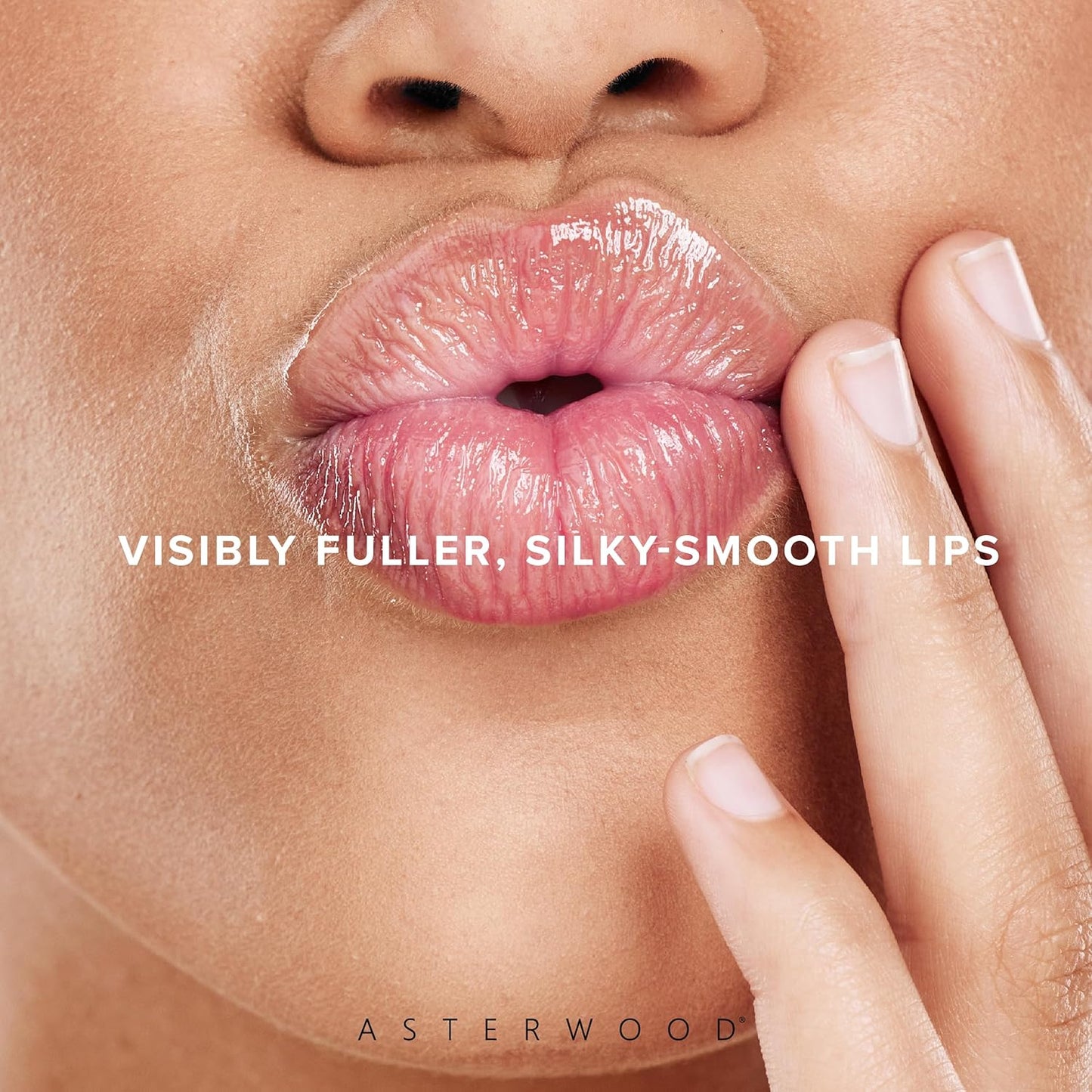 Asterwood Lip Treatment & Balm - with Volulip, Hyaluronic Acid, & Matrixyl 3000 - 0.5 Fl Oz