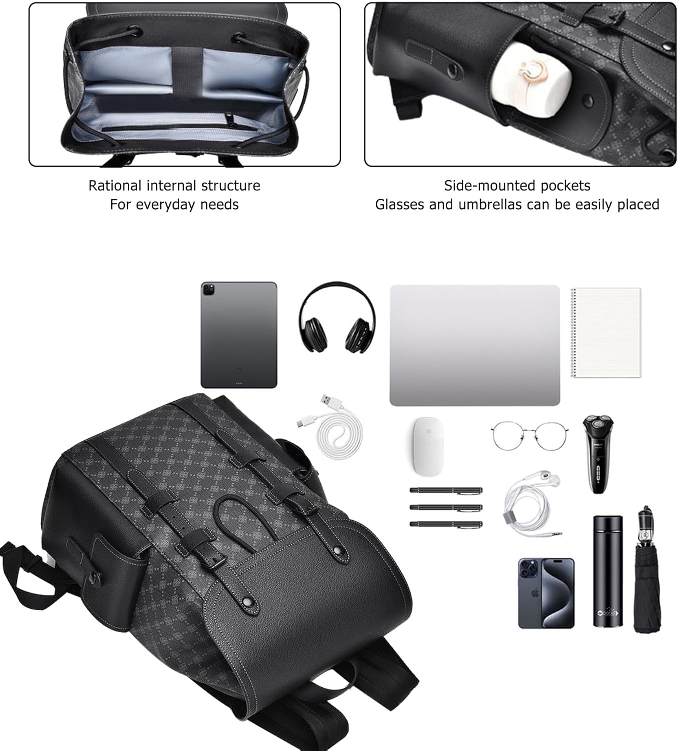 Laptop Backpack for Men Luxury Anti-Theft Travel
