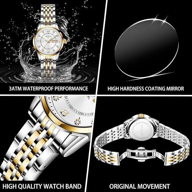 Watches for Women Two Tone,  Stainless Steel