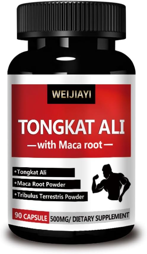 Tongkat Ali 90 Capsules - Tribulus terrestris and biotin, Vegetarian Capsules