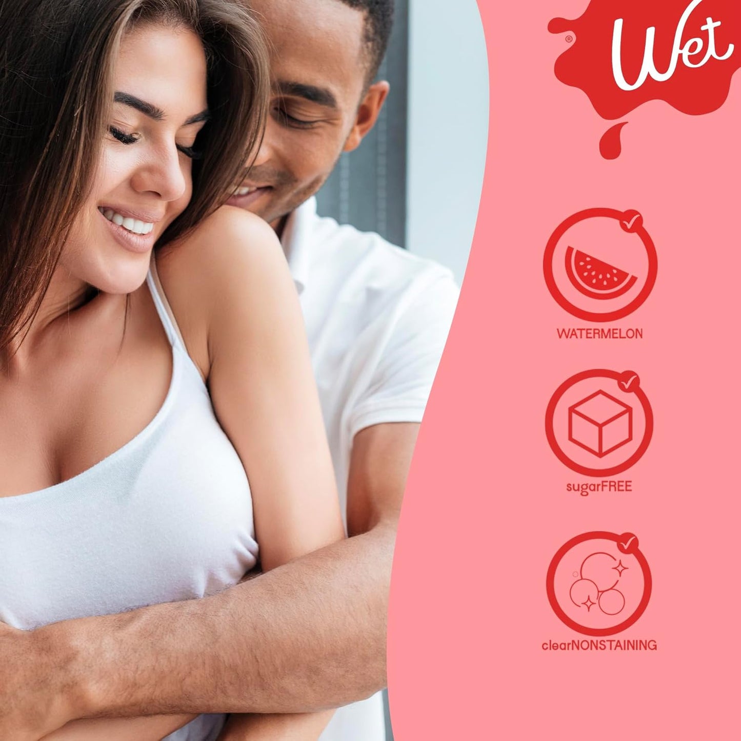 Wet Water Based Watermelon Flavored Lube for Men, Women & Couples