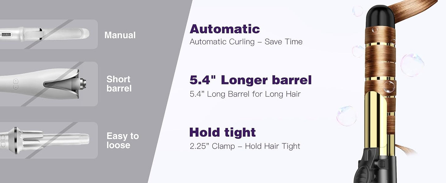 Rotating Curling Iron 1 1/4 Inch
