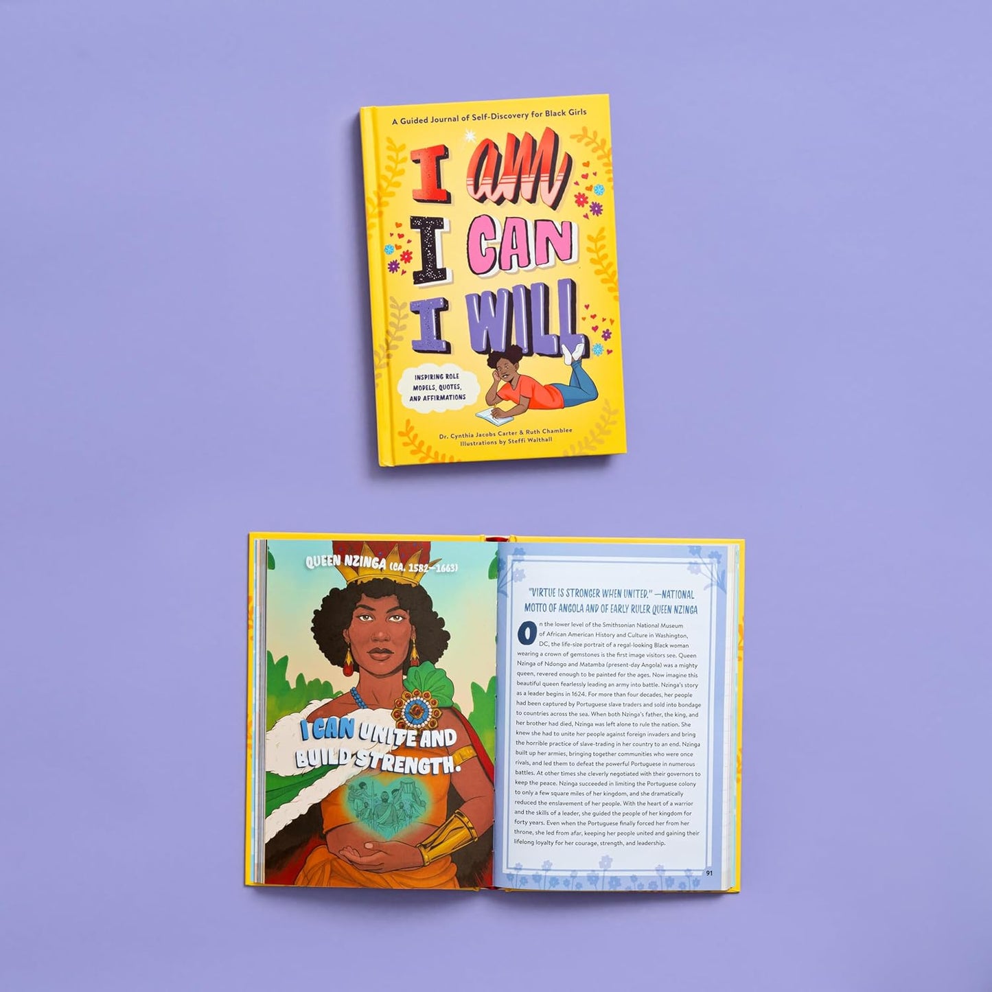 Book: I Am, I Can, I Will: A Guided Journal of Self-Discovery for Black Girls Hardcover – January 16, 2024