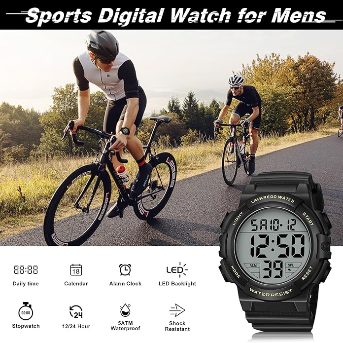 Watch, Sport Military Watches Waterproof