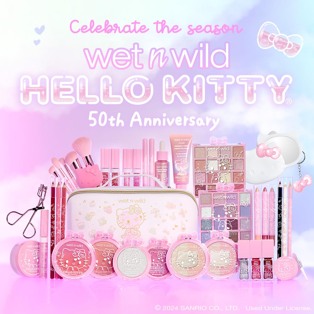 Wet n wild Hello Kitty Glitter Mascara & Lash Curler Set