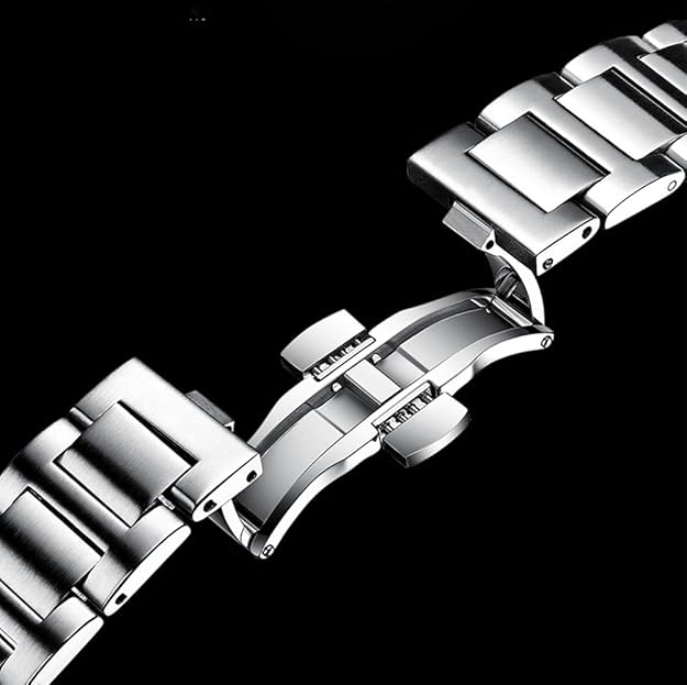 BESTKANG Men Quartz Movement Watch, Waterproof Luminous - WHITE
