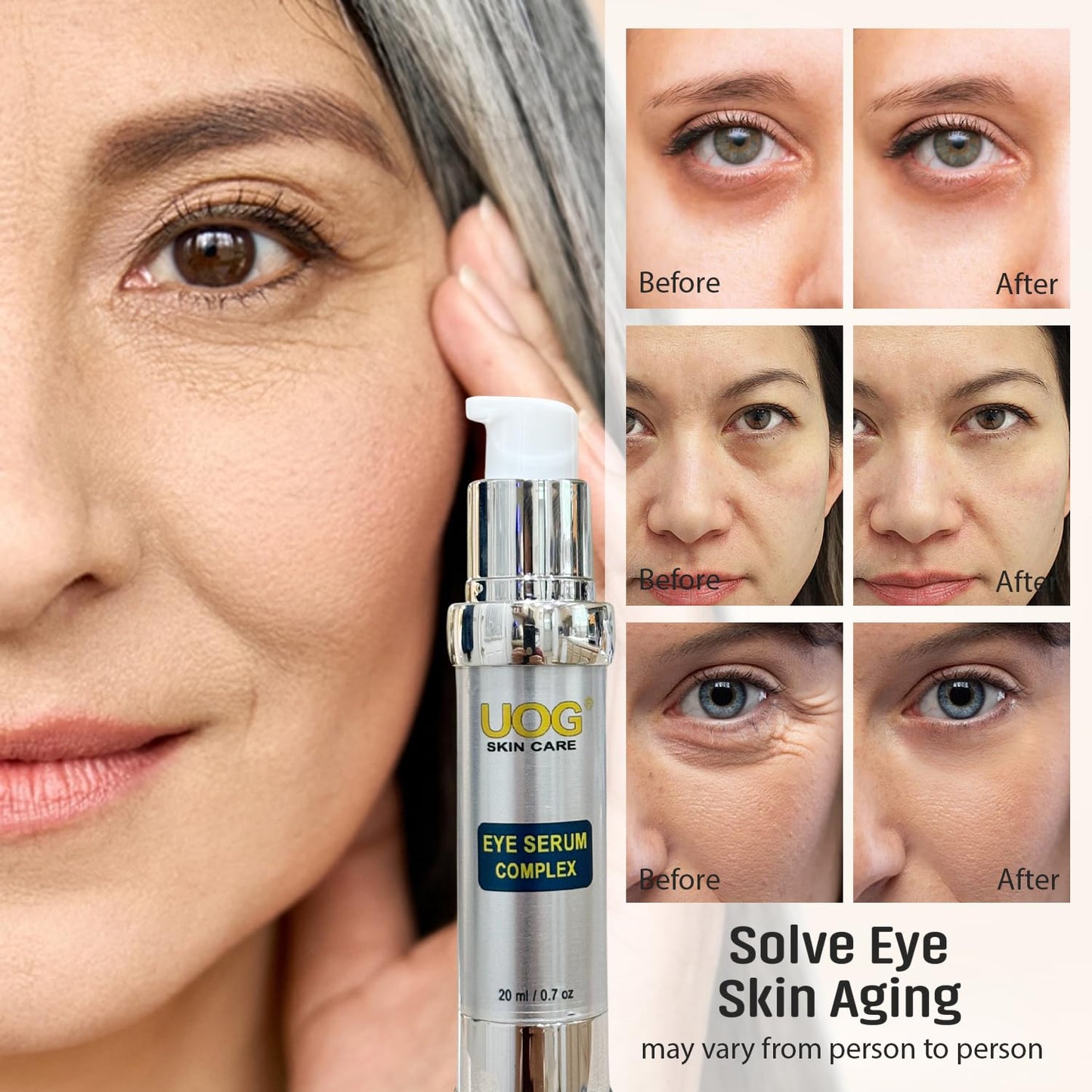 UOG Eye Serum Complex - Advanced Anti-Aging Formula