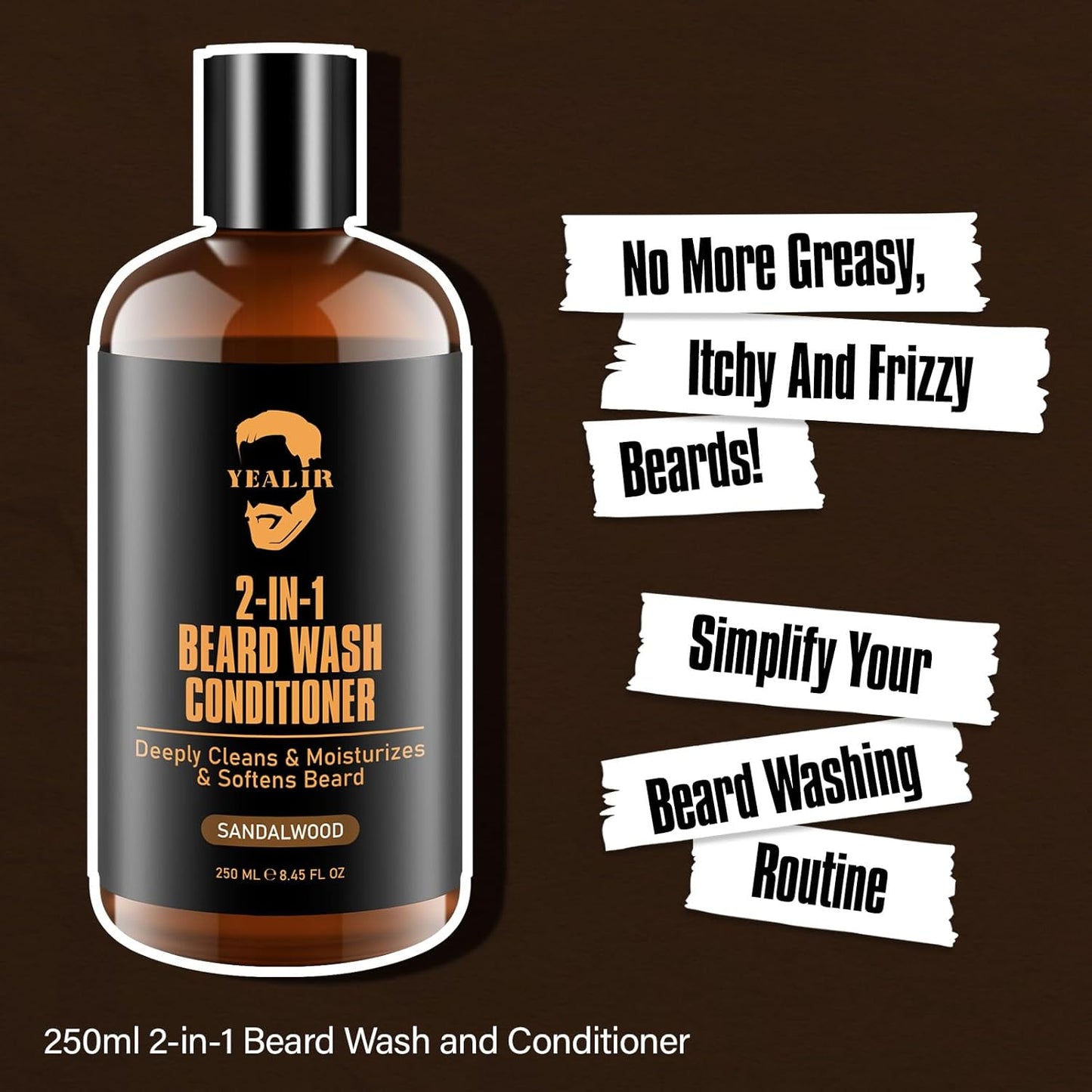 Beard Wash and Conditioner 2 in 1