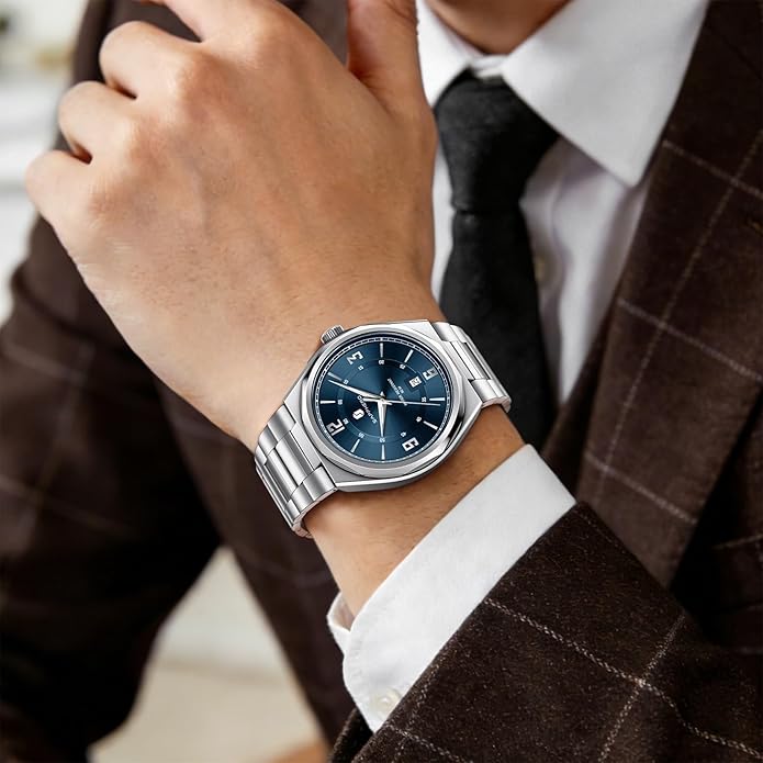 SAPPHERO Watches for Men Arabic Numeral Dial Quartz