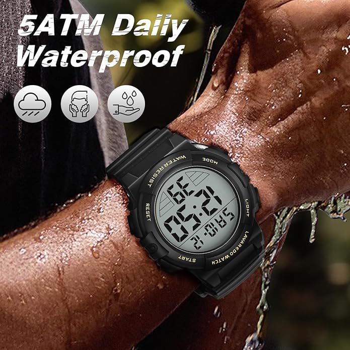 Watch, Sport Military Watches Waterproof