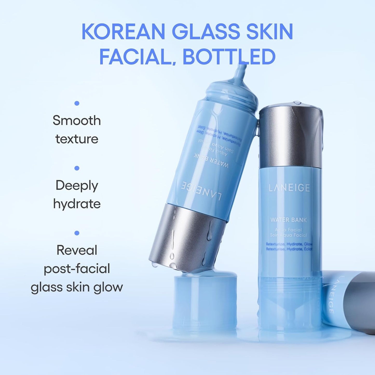 LANEIGE Water Bank Aqua Facial Serum | K-Beauty Exfoliating