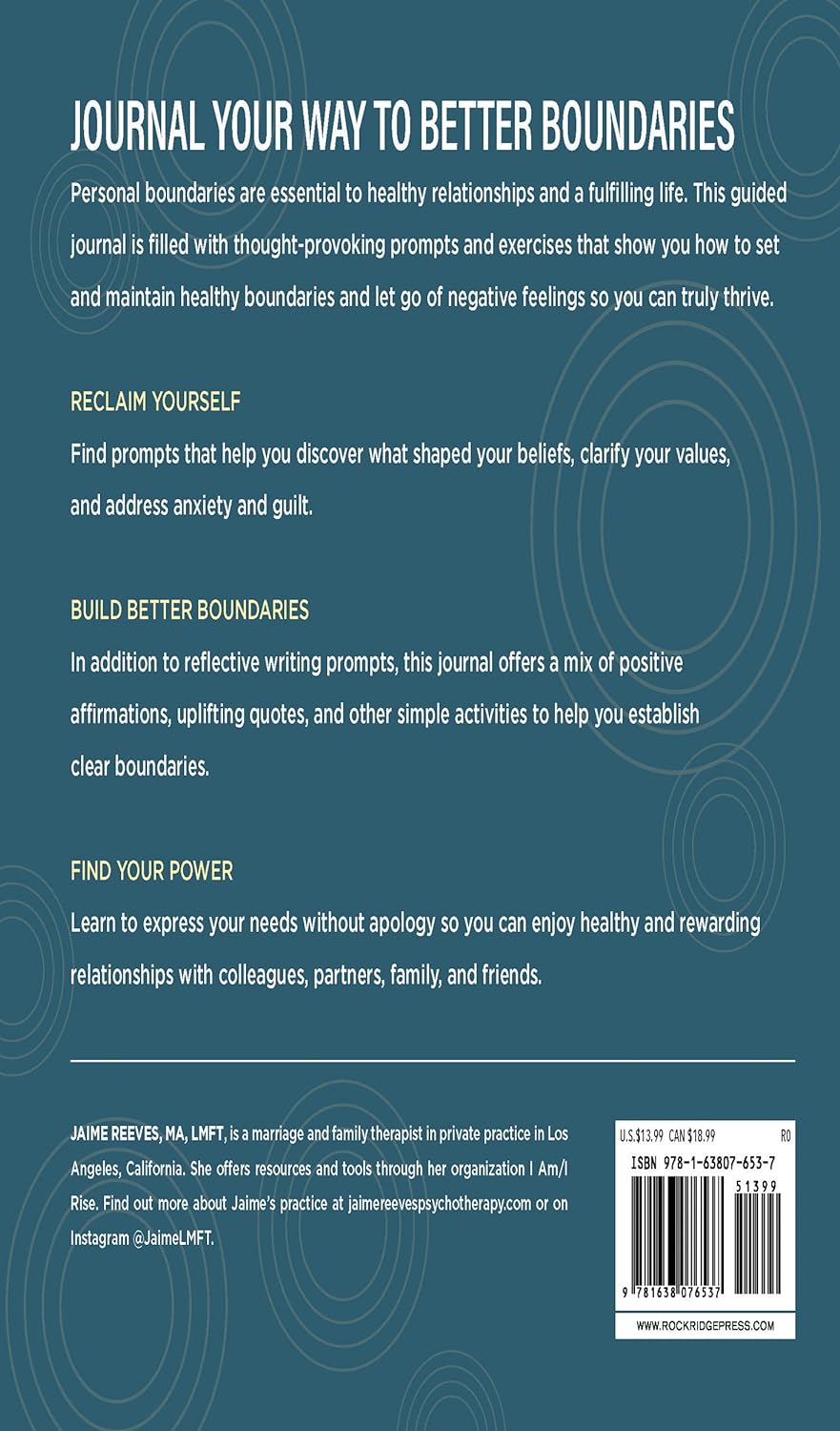 Book: The Boundaries Journal: Prompts and Practices for Healthier Relationships