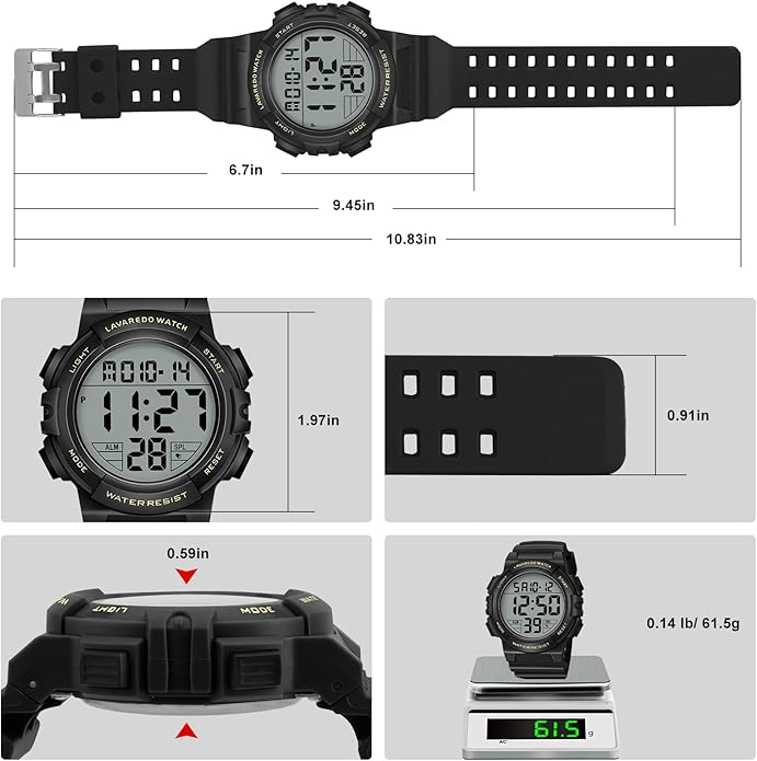 Watch, Sport Military Watches Waterproof